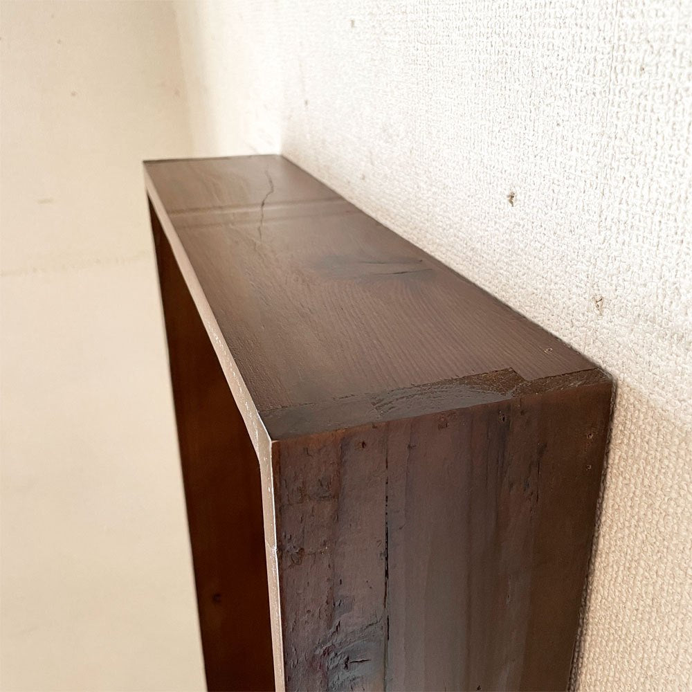 ジャーナルスタンダードファニチャー j.s.F オールドエルムミラー OLD ELM MIRROR スタンドミラー ニレ古材 立てかけ式 H177cm 定価￥29,700- 廃番 ◎