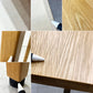 無印良品 MUJI オーク無垢材 パーソナルデスク ワークデスク 事務机 2ドロワー 抽斗付き W110cm ナチュラルデザイン ●
