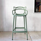 カルテル Kartell マスターズ スツール 75 Masters stool 75カウンターチェア セージグリーン フィリップ ・ スタルク Philippe Starck イタリア 定価￥76,400- B ★