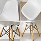 ハーマンミラー Herman Miller サイドシェルチェア ポリプロピレン ホワイト ドゥエルレッグ C&R イームズ ミッドセンチュリー B ★
