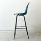 ハーマンミラー Herman Miller イームズプラスチックシェルスツール バーハイトスツール H115.5cm ポリプロピレン製 ブルー ミッドセンチュリー A ●