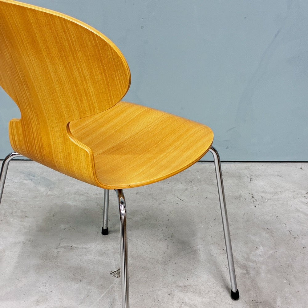 フリッツハンセン Fritz Hansen 3101 アリンコチェア アントチェア 4本脚 ナチュラルビーチ ラッカー仕上げ アルネ・ヤコブセン ◎