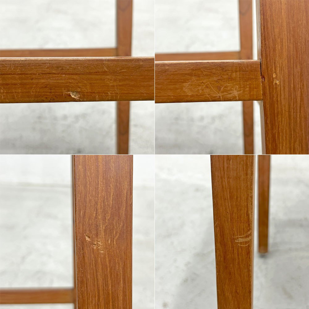 チーク 無垢材 teak wood ハイチェア カウンターチェア OLD JAVA アジアン スタイル A 〓