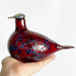イッタラ iittala バーズバイトイッカ Birds by Toikka ルビーバード Ruby Bird コマドリ クランベリー フィギュリン オイバ・トイッカ Oiva Toikka イッタラバード 北欧雑貨 箱付 ■