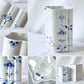 ロイヤルコペンハーゲン ROYAL COPENHAGEN ブルーパルメッテ Blue Palmette フラワーベース H15cm 北欧雑貨 未使用品 ◇