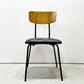 ジャーナルスタンダードファニチャー journal standard Furniture j.s.F ヘンリー HENRY ダイニングチェア PVCレザー アイアン 廃番 B ●