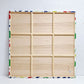 ハーマンミラー Herman Miller アレキサンダー・ジラード Alexander Girard ナンバーズ Numbers テキスタイル ビンテージ ファブリックパネル 100 x 100cm ジラルド ●