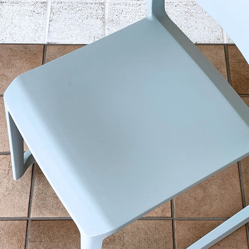 ヴィトラ Vitra ティプトン Tip Ton ワークチェア ダイニングチェア デスクチェア アイスグレー スタッキング チルト機能 定価￥42,900- C ◇