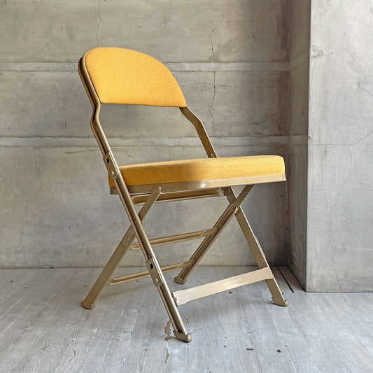 クラリン CLARIN フォールディングチェア FOLDING CHAIR フルクッション アンバー 折りたたみ アメリカ製 P.F.S.取扱 定価￥30,800- ♪