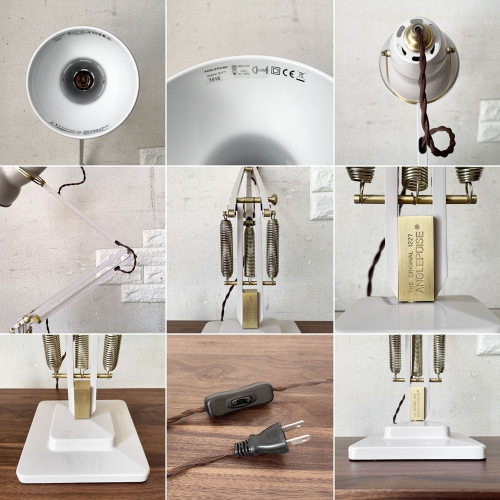 アングルポイズ ANGLEPOISE ブラスコレクション Brass Collection オリジナル1227 Original1227 デスクライト ライトトープ ジョージ・カワーダイン ACTUS限定 廃番 ◎