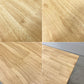 かなでもの KANADEMONO ザ・テーブル THE TABLE デスク ラバーウッド材 Square スチール ブラック W120cm ナチュラル インダストリアル ●
