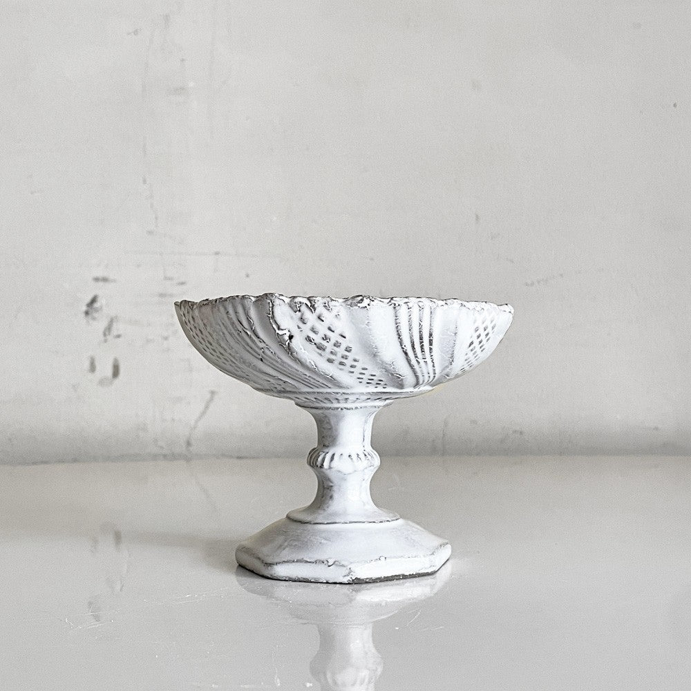 アスティエ・ド・ヴィラット Astier de Villatte ピン パン ポン Pim Pam Poum パン Pam スタンド コンポート W10.5cm トレイ 陶器 フランス ■