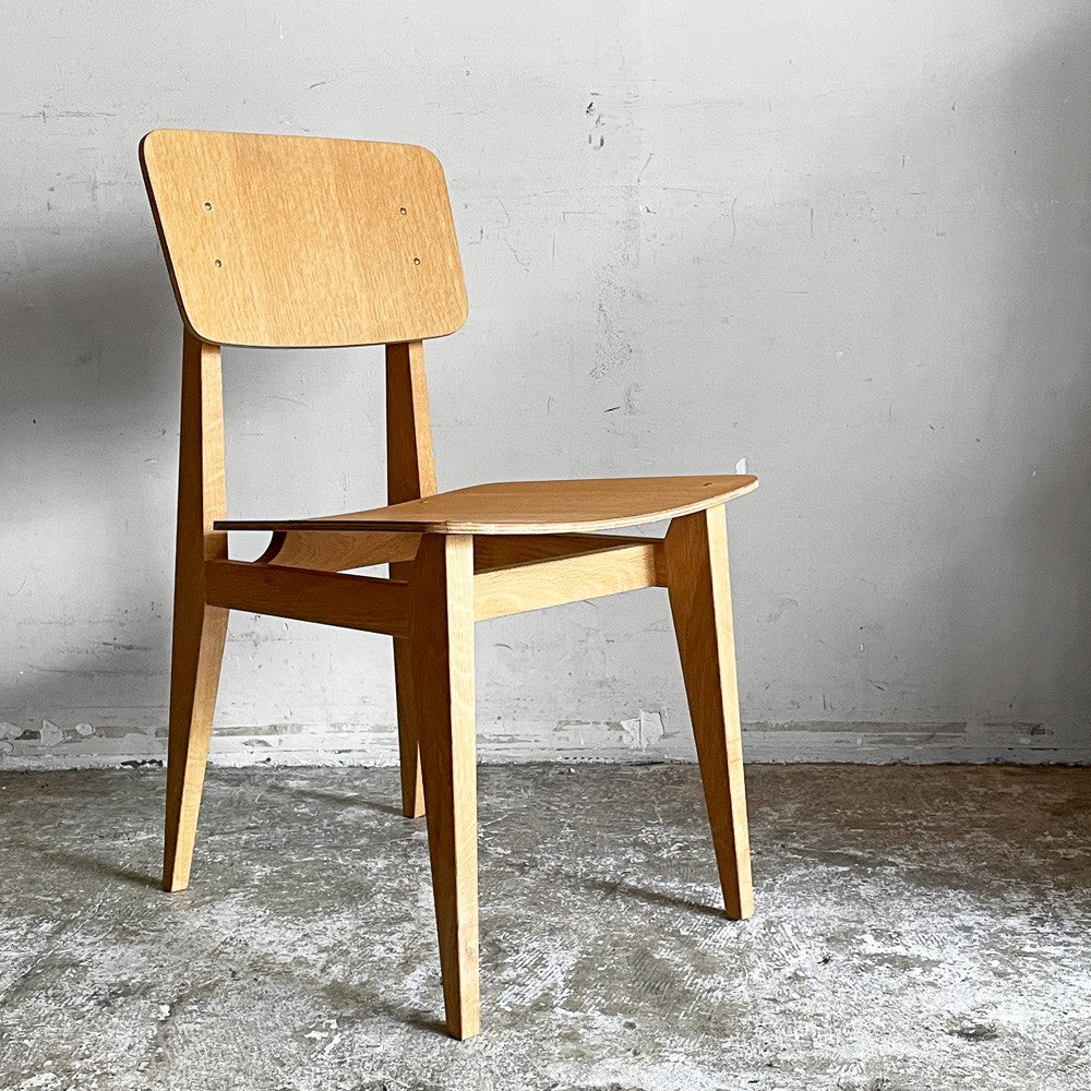 モーブレーワークス MOBLEY WORKS オーク材 ダイニングチェア プライウッド ナチュラル モダン W42cm 鰤岡力也 ■