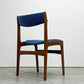 アンダーストルップ Anderstrup Mobelfabrik ダイニングチェア チーク材 ファブリックシート エリック・バック Erik Buch 北欧家具 A ●