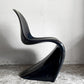 ヴィトラ vitra パントンチェア クラシック FRP製 グロスラッカー仕上げ ブラック ヴェルナー・パントン Verner Panton スペースエイジ ミッドセンチュリー 名作家具 定価￥257,400-■