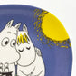 アラビア ARABIA ムーミン Moomin 月光 Moonshine プレート 飾り皿 1991-1997 廃番 フィンランド 北欧食器 A ●