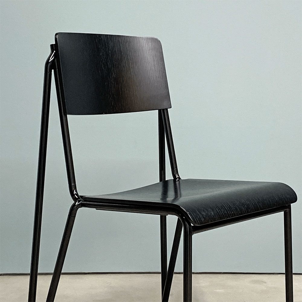 ヘイ HAY プティ スタンダード PETIT STANDARD スタッキングチェア ブラック 北欧モダンデザイン A ◎