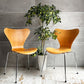 フリッツハンセン Fritz Hansen 3107 セブンチェア ビーチ材 ナチュラル ラッカー仕上げ アルネ・ヤコブセン スタッキング デンマーク 北欧家具 A ♪