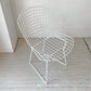 ノル Knoll 420 サイドチェア ワイヤーチェア ホワイト ハリー・ベルトイア Harry Bertoia ミッドセンチュリー 名作椅子 ★