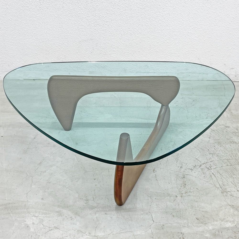 イサムノグチ Isamu Noguchi コーヒーテーブル Coffee Table リプロダクト品 ガラス天板厚約1.8mm 名作 デザイナーズ家具 〓