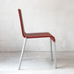 ヴィトラ vitra. ゼロスリー .03 ダイニングチェア スタッキングチェア マールテン・ヴァン・セーヴェレン Maarten Van Severen レッド B ★