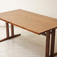 エーフラット a.flat モク ダイニングテーブル アッシュ無垢材 W150×D85×H67cm リビングダイニング 廃番モデル アジアンモダン ●