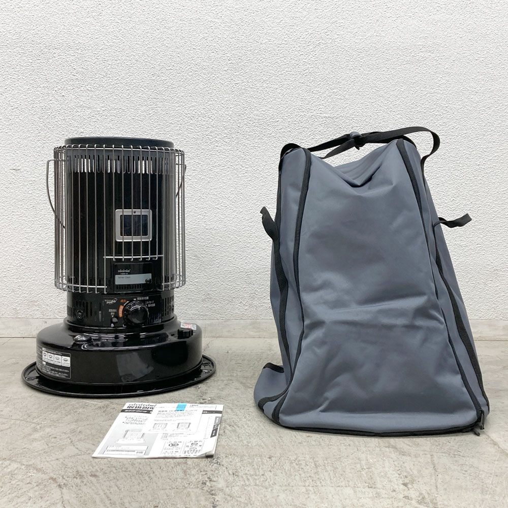トヨトミ 対流型 石油ストーブ KS-67H ブラック コンクリート24畳 木造17畳 キャリーバック付き 2021年製 〓