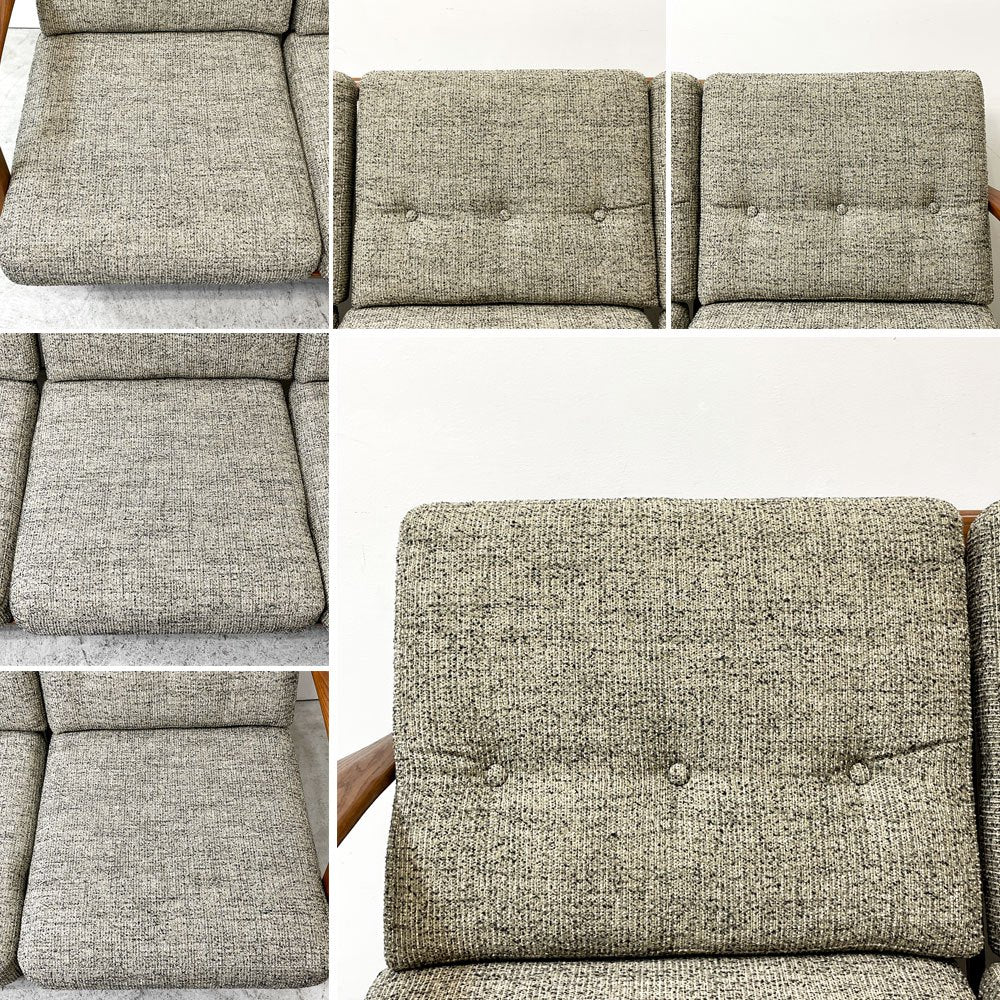 アクメファニチャー ACME Furniture デルマー ソファ 3シーター DELMAR SOFA 3-Seater 3Pソファ ファブリック張り 別注仕様 グレー系カラー ●