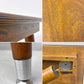 パシフィックファニチャーサービス PACIFIC FURNITURE SERVICE P.F.S スクエアテーブル SQUARE TABLE Lサイズ ダークブラウン バーチ材 樺 W80cm 美品 定価￥88,000- ◎