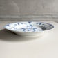 ロイヤルコペンハーゲン ROYAL COPENHAGEN ブルーフルーテッド ハーフレース ディーププレート 25.5cm 深皿 丸皿 陶器 北欧食器 廃番 美品 A ♪
