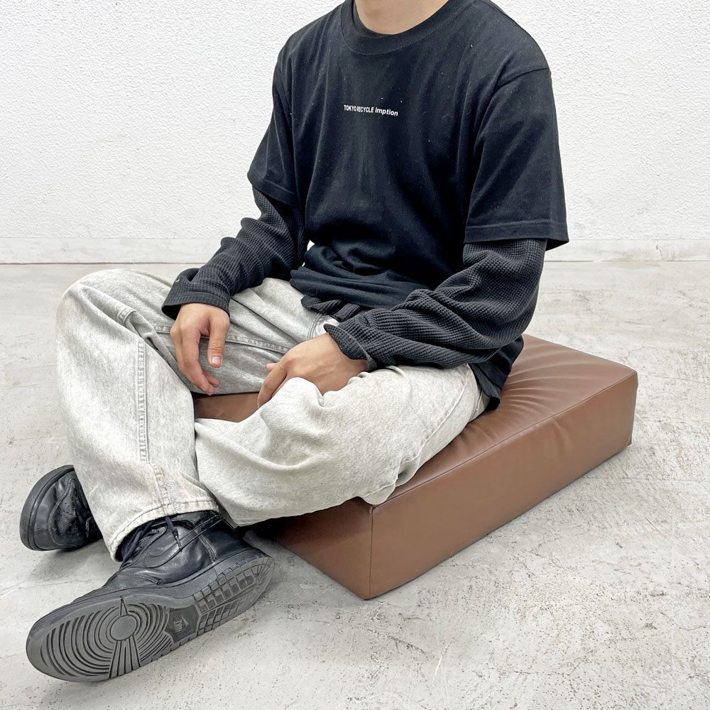 イデー IDEE  レザークッション 座布団 本革 オーダー品 〓