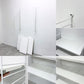 ストリングファニチャー String Furniture ストリングシステム シェルフ 棚板3枚 ウォールパネル ホワイト 壁付け棚 収納 スウェーデン ●