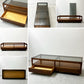 ブラウンソルトマン Brown Saltman コーヒーテーブル ウォールナット材 スモークガラス ジョン・キール John Keal ミッドセンチュリー USビンテージ ●