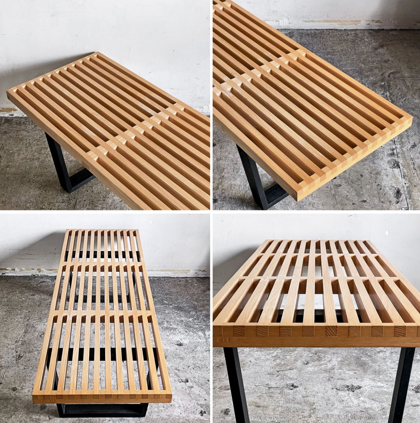 ジョージ ネルソン George Nelson プラットフォームベンチ Platform Bench ローテーブル リプロダクト ■