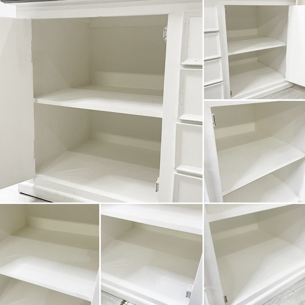 ブランディボワール BLANC D'IVOIRE JOE サイドボード ホワイトカラー シャビーシック サラグレース取扱い W180cm 参考価格：264,000円 ●