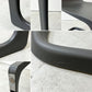 ヴィトラ vitra エヴォック EVO-C ダイニングチェア グラファイトグレー カンチレバー ジャスパー・モリソン ●