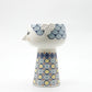 ビヨン・ヴィンブラッド BJORN WIINBLAD デコール DECOR エヴァ EVA フラワーベース 花器 ブルー H18.5cm 箱付き デンマーク 北欧雑貨 ●
