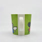 アラビア ARABIA ムーミン Moomin マグカップ トフスランとビフスラン ライトグリーン 廃番 フィンランド 北欧食器 ●
