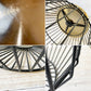ホワイトレーベルリビング White Label Living ナウト サイドテーブル NOUT side table ワイヤー ゴールド×ブラック モダン オランダ ★