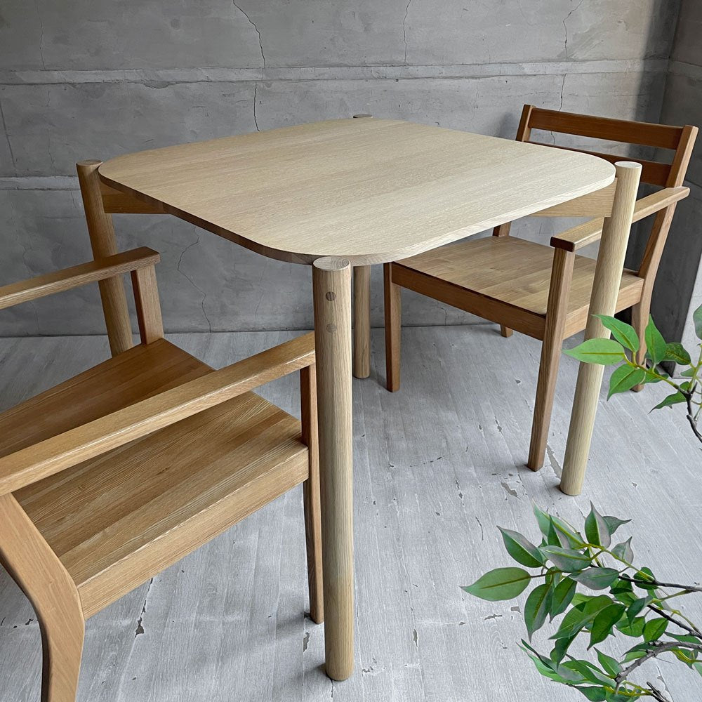 カリモクニュースタンダード Karimoku キャストール Castor Table75 ダイニングテーブル ピュアオーク W75cm 定価￥118,800- ♪