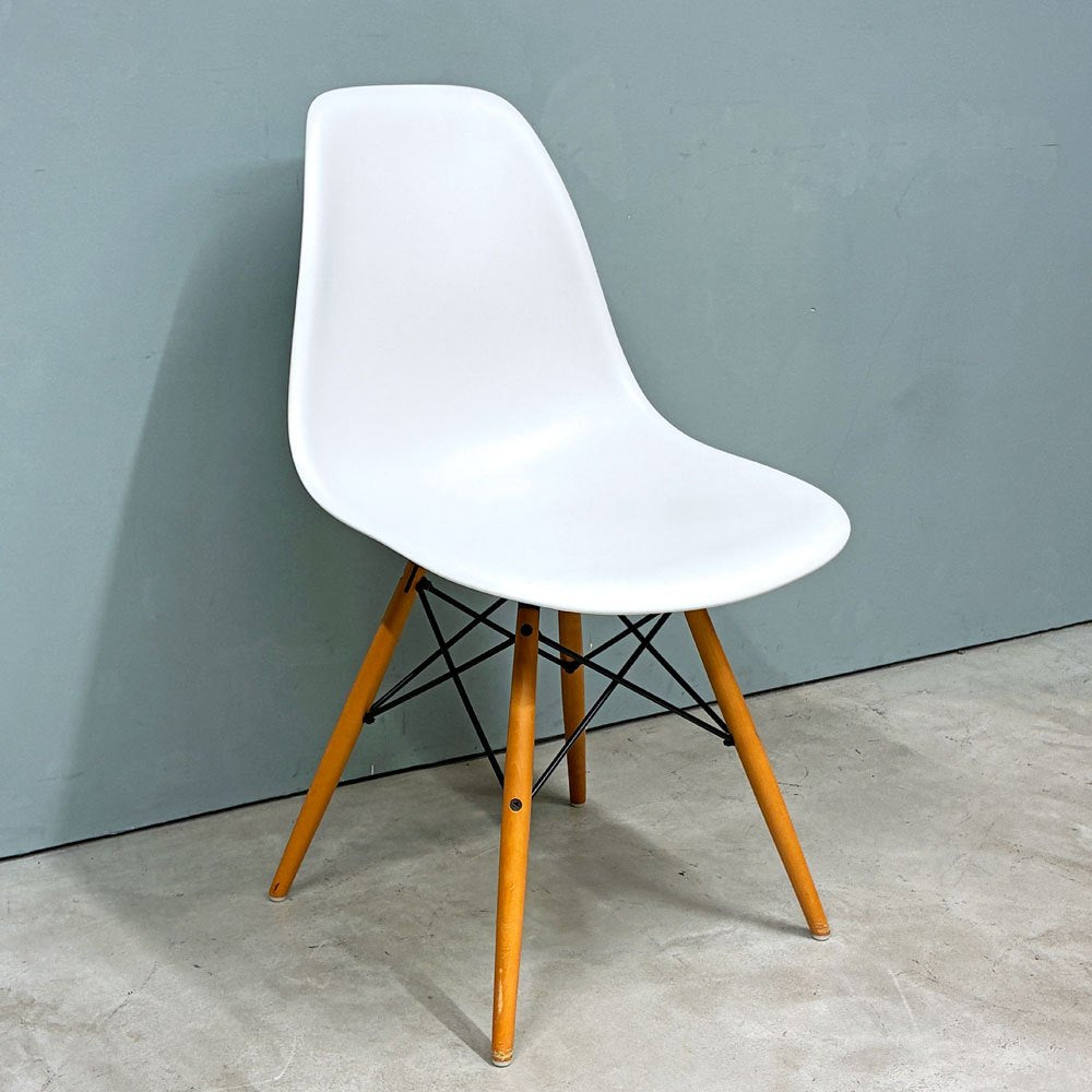 ハーマンミラー HermanMiller サイドシェルチェア ドゥエルレッグ DSW アルパイン ポリプロピレン製 イームズ ミッドセンチュリー ◎