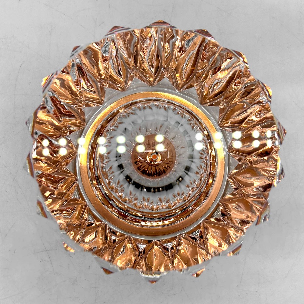 アンビエンテック Ambientec クリスタル デクルクス Xtal Decrux COPPER テーブルライト カッシーナ・イクスシー/ ザ・コンランショップ 2019年限定仕様  箱付き 美品 A ●