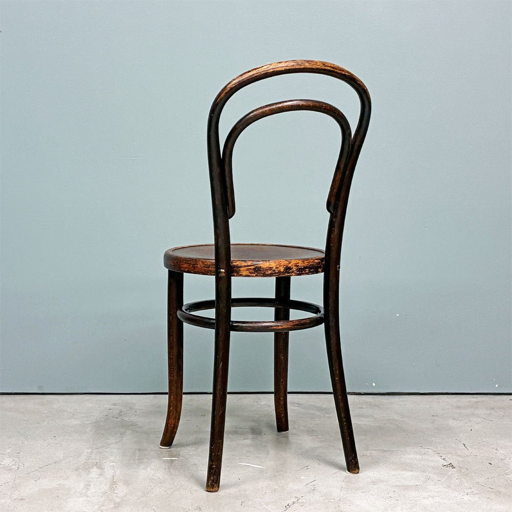 トーネット THONET No.14 ダイニングチェア ラウンドバック ベントウッドチェア 曲木 チェコ製 ビンテージ ◎