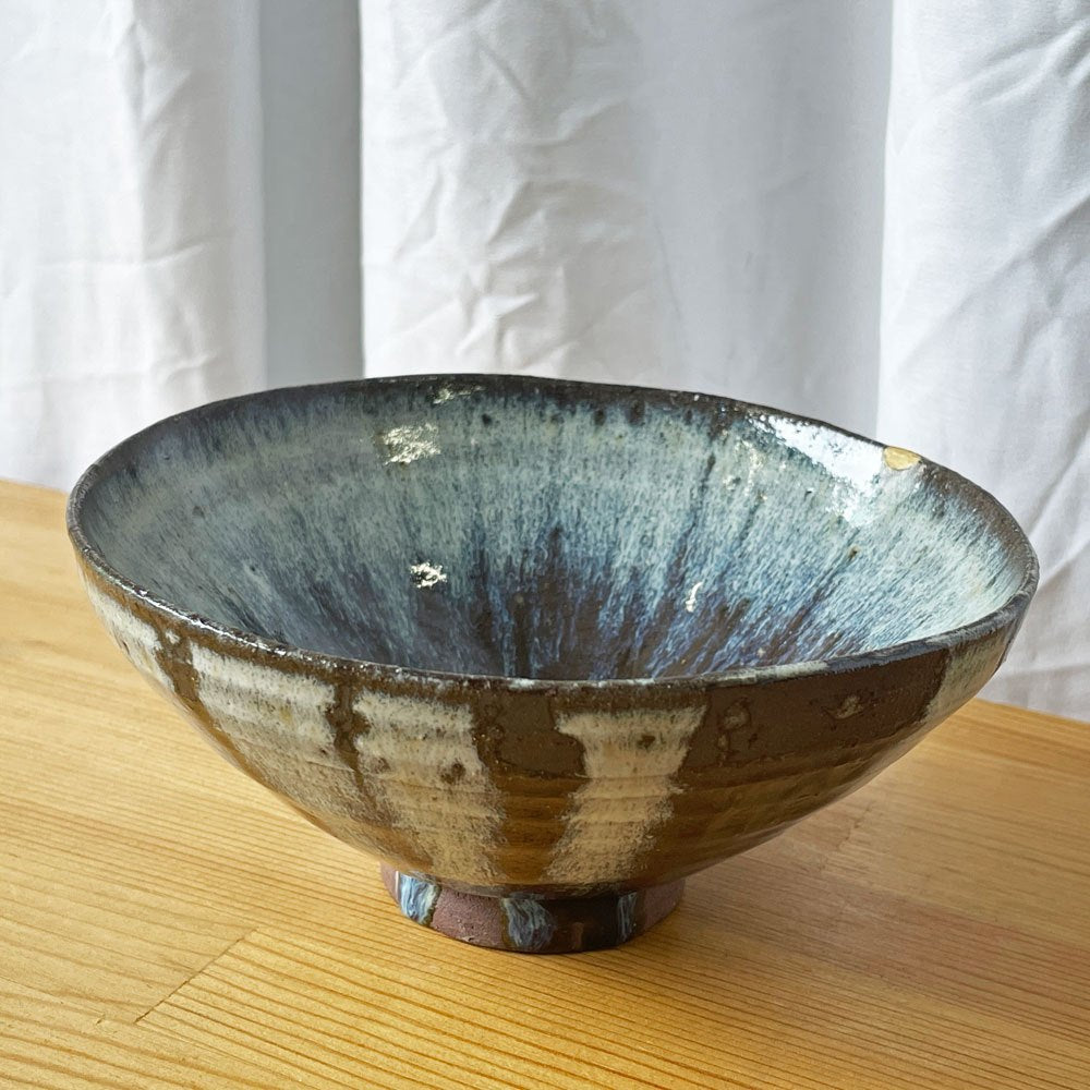 深澤和弘 朝鮮唐津 茶碗 金継ぎ Φ14.5㎝ 現代作家 ◇