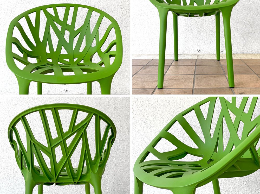 ヴィトラ Vitra ベジタルチェア Vegetal ダイニングチェア カクタスグリーン ロナン＆エルワン・ブルレック Ronan & Erwan Bouroullec B ◇