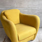イデー IDEE ミニミラーアームチェア MINI MILLER ARM CHAIR パーソナルチェア シングルソファ ファブリック イエロー 廃番カラー ♪