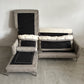 アイラーセン eilersen ストリームライン STREAMLINE カウチソファ シェーズロング + 2P ヘッドレスト付き W2100 グレー系生地 COTTON-30 参考価格合計約62万円の品 デンマーク アクタス ACTUS 取扱い 北欧家具 〓