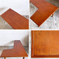 パシフィックファニチャーサービス P.F.S ラダーティーテーブル RUDDER TEA TABLE コーヒーテーブル 樺材 L字型天板 3本脚 ■