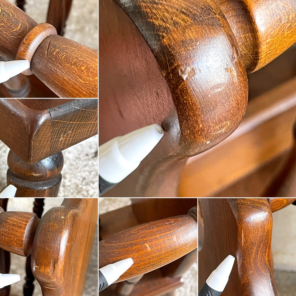 飛騨産業 HIDA 飛騨家具 キツツキマーク マガジンラック ビンテージ 昭和レトロ ■