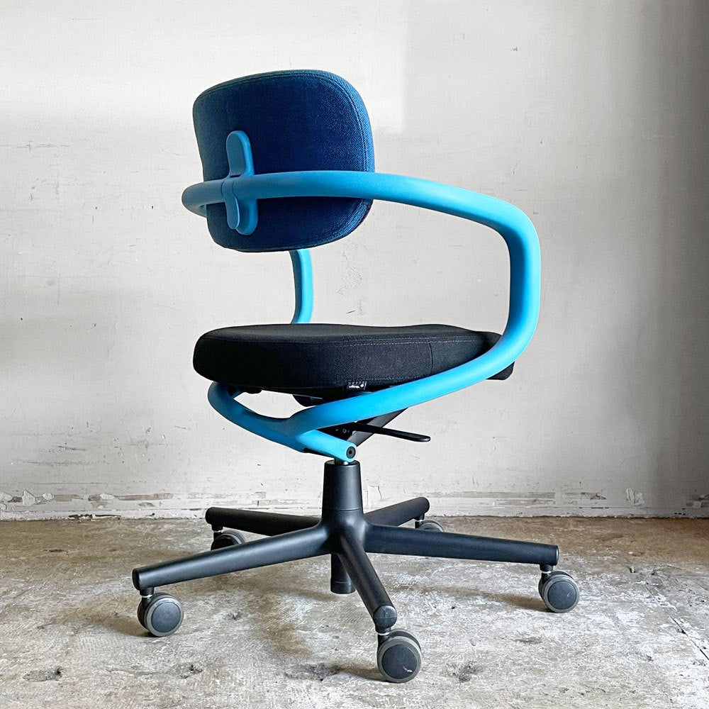 ヴィトラ Vitra オールスター Allstar オフィスチェア デスクチェア ブルー×ブラック コンスタンチン・グルチッチ 定価￥163,900- ■